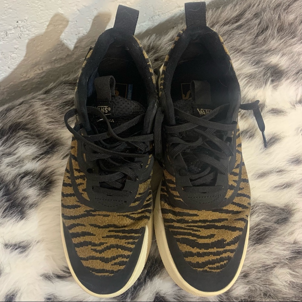Van’s Ultrarange tiger striped shoe